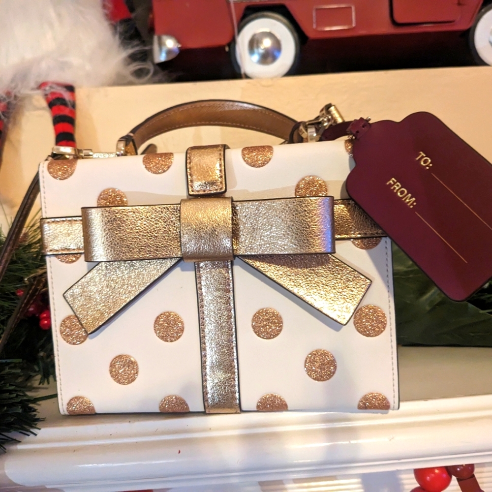 Kate Spade Wrapping Party Gift Box Crossbody